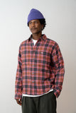 Surchemise tartan vieux rose | Later