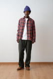 Surchemise tartan vieux rose | Later