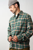 Surchemise tartan vert rose | Later