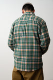 Surchemise tartan vert rose | Later