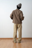 Veste beige LATER Dune au style casual chic pour homme