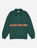 SWEAT MANSO FISHES VERT FORET / OLOW