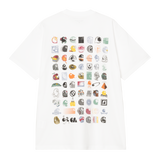 TEE SHIRT SS LOGO ARCHIVE WHITE / CARHARTT WIP
