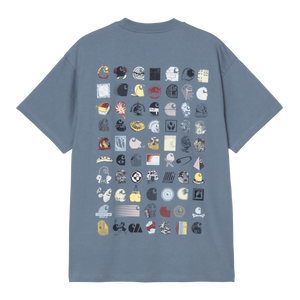 TEE SHIRT SS LOGO ARCHIVE BLUE / CARHARTT WIP
