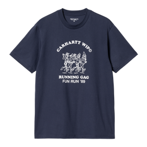 TEE SHIRT FUN RUN NAVY CARHARTT WIP