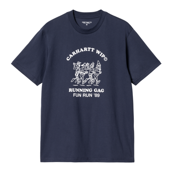 TEE SHIRT FUN RUN NAVY CARHARTT WIP