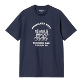TEE SHIRT FUN RUN NAVY CARHARTT WIP