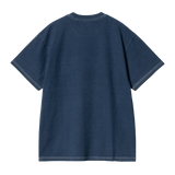 TEE SS POCKET HEART CARHARTT EMBROEIDERY OVERSIZE COMFORT MEN WOMEN SPRING SUMMER COTTON BLUE VERSAILLES BOUTIQUE 78 YVELINES