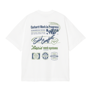 TEE SHIRT SS NETWORKS WHITE / CARHARTT WIP