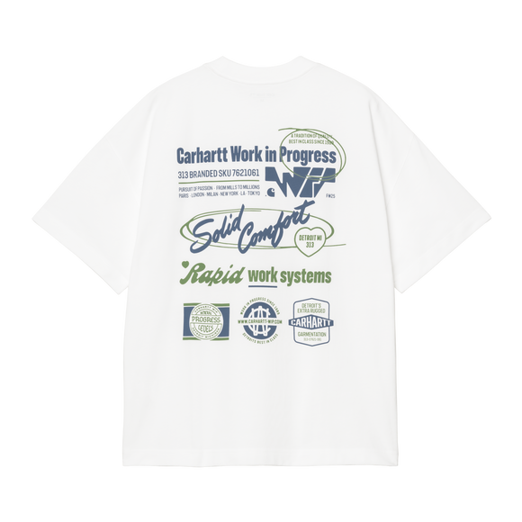 TEE SHIRT SS NETWORKS WHITE / CARHARTT WIP