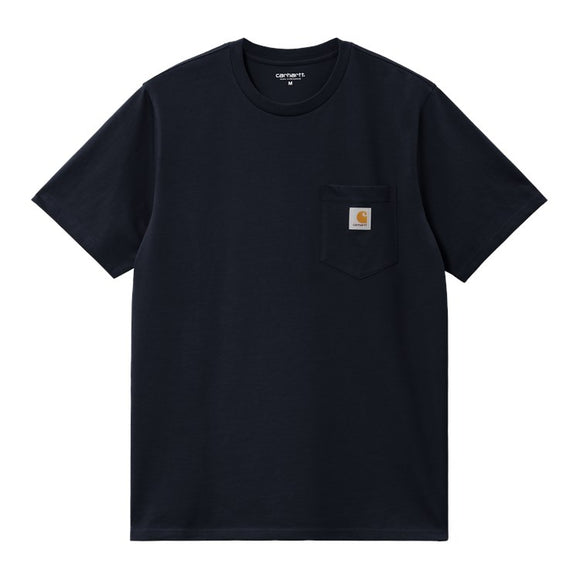 SS TEE SHIRT POCKET NAVY / CARHARTT WIP