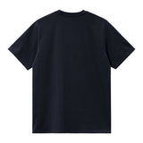 TEE SHIRT S/S POCKET NAVY / CARHARTT WIP