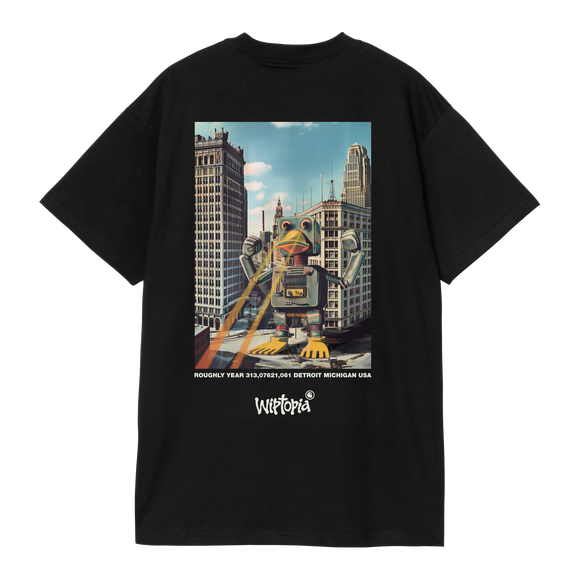 TEE SHIRT SS WIPTOPIA BLACK / CARHARTT WIP
