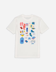 T-SHIRT BAG PACK BLANC OLOW