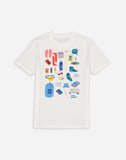 T-SHIRT BAG PACK BLANC OLOW