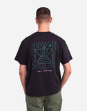 T-SHIRT MERIDIONAL NOIR CARBONE / OLOW