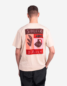 T-SHIRT SOLEIL D'HIVER CREME / OLOW