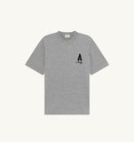 T-SHIRT MELANGE GRIS  / AUTRY