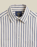 CHEMISE UNION STRIPE OXFORD BLEU / PORTUGUESE FLANNEL