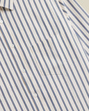 CHEMISE UNION STRIPE OXFORD BLEU / PORTUGUESE FLANNEL