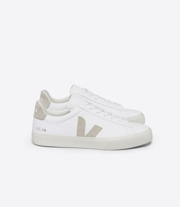CAMPO EXTRA CHROMEFREE WHITE NATURAL SUEDE VEJA FEMME UNISEXE ETHIQUE
