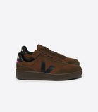 BASKET V-90 SUEDE WALNUT BLACK VEJA 