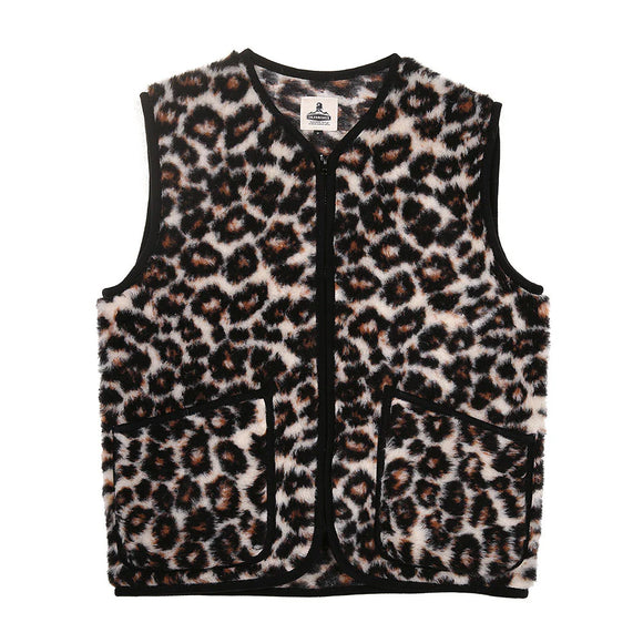 GILET LAINE PEPITCO LEOPARD / COLDBREAKER
