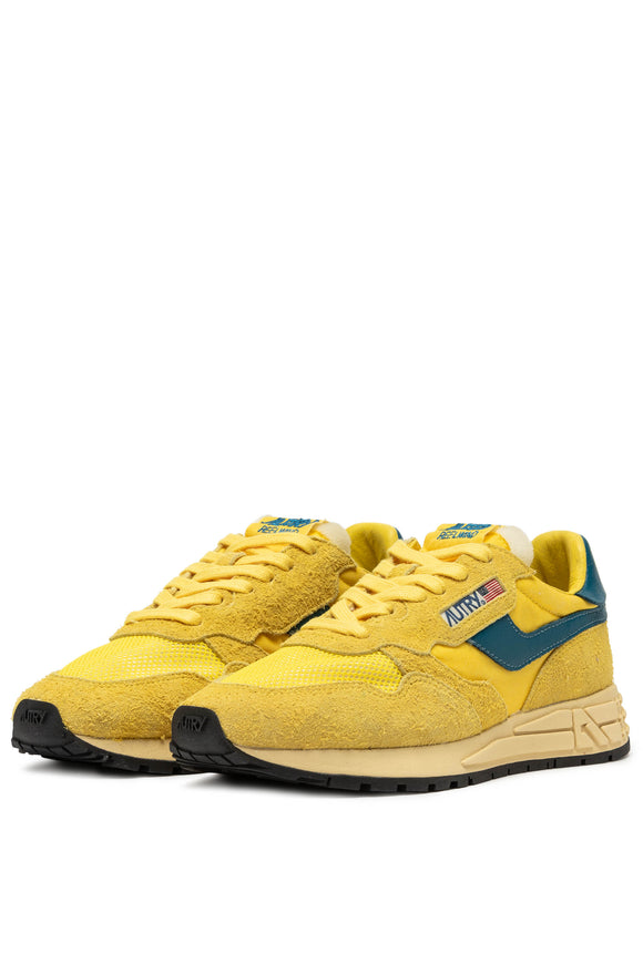 REELWIND LOW MAN YELLOW CORSAIR WHITE AUTRY NOUVELLE COLLECTION HOMME ETE 2025 VERSAILLES
