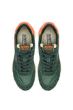 Nouvelles collections Autry Reelwind TOILE ET SUEDE CONFORT RETRO 1990 REELWIND ORANGE ET VERTE