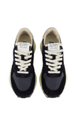 CHAUSSURES AVEC LES LACETS PLATS EN COTON AUTRY 