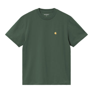 TEE SS CHASE SYCAMORE GREEN GOLD CHASE BRODERIE HOMME FEMME MIXTE COUPE LARGE