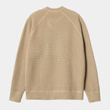 CHASE SWEATER SABLE NATURAL BRODERIE SUR LA MANCHE BOUTIQUE VERSAILLES