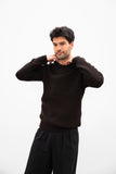 PULL COL ROND FEVER MARRON / CABANE