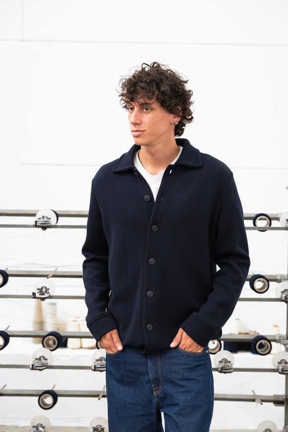 SUR-CHEMISE MUZELLE NAVY / CABANE