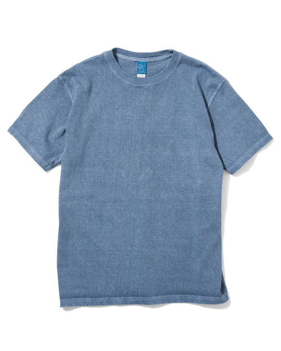 Tee-shirt S/S P-AJISAI Good On – coupe droite, col rond, en coton jersey teint à l’ancienne pour un rendu unique. Un t-shirt fabriqué au Japon, au style vintage affirmé. Disponible chez SEE YOU, concept store à Versailles.