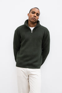 PULL ZIP ONER KAKI / CABANE