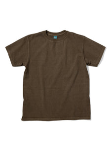 TEE SHIRT S/S CREW P-BROWN / GOOD ON