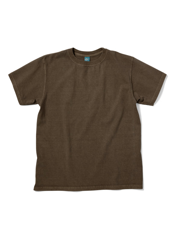 TEE SHIRT S/S CREW P-BROWN / GOOD ON