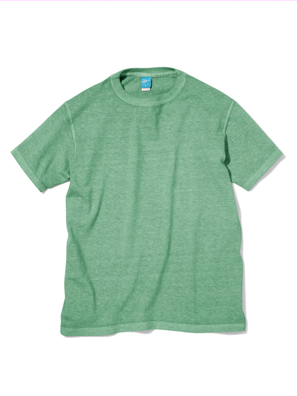 TEE SHIRT S/S SMOKY GREEN GOOD ON MADE IN JAPAN VERSAILLES UNISEX