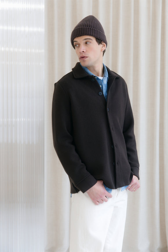 SUR-CHEMISE MUZELLE MARRON / CABANE