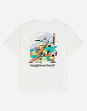 T-SHIRT NEIGHBOURHOOD ECRU / OLOW