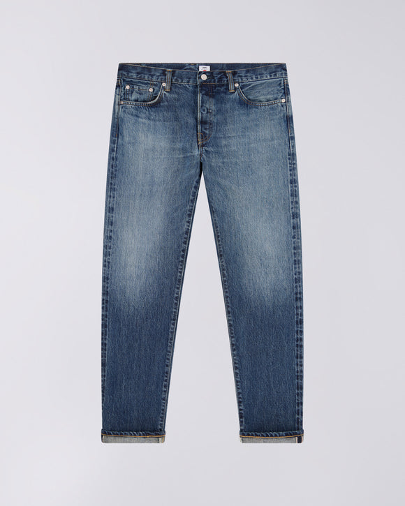 JEANS REGULAR TAPERED KURABO BLUE - DARK USED / EDWIN