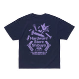 TSHIRT HARDWARE STORE BLEU / EDWIN