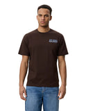 RECORD T-SHIRT MOLE BROWN  / LES DEUX