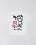 RAMEN PINK TS WHITE / EDWIN