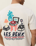 RECORD T-SHIRT IVORY / LES DEUX