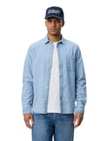 CHEMISE CHAMBRAY LIGHT BLUE WASH  / LES DEUX