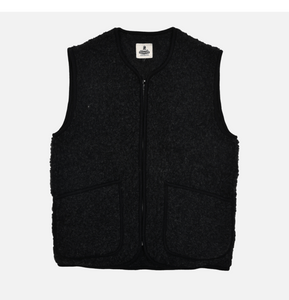 GILET LAINE PEPITCO BLACK / COLDBREAKER