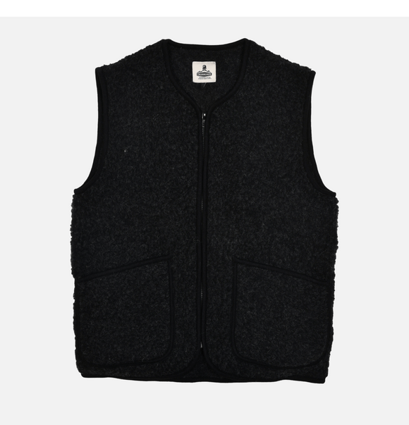 GILET LAINE PEPITCO BLACK / COLDBREAKER
