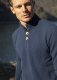 PULL MONTAGNE NAVY CABANE